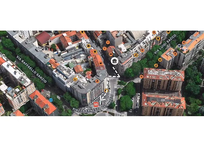 Stylish & Cozy Loft Near City Life - Metro 50M